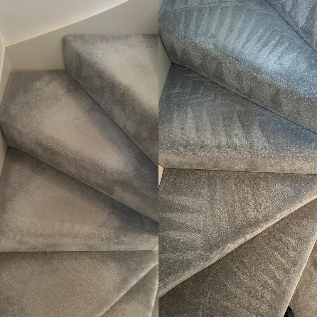Before and After Stair Cleaning 20