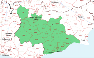 Map of Tunbridge Wells
