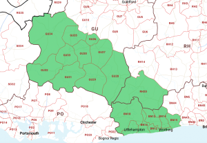 Map of Petersfield