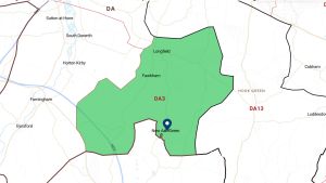 Map of New Ash Green