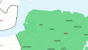 Map of Cliffe