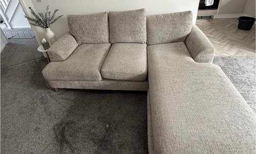 Upholstery Cleaning Result Lenham