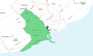 Map of Dover Map of Dover