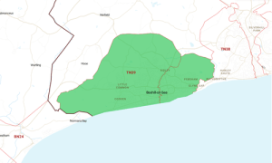 Map of Bexhill On Sea