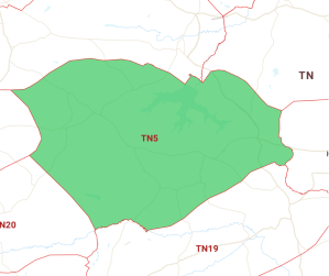 Postcode TN5 Wadhurst and Wallcrouch 300x251