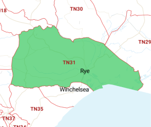 Rye TN31 postcode 300x251