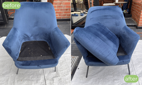upholstery cleaning battle